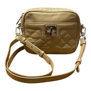 DKNY quilted leather small crossbody
